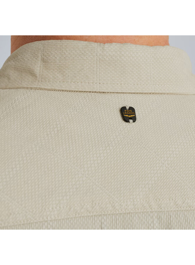 PSI2509242 7013 PME Legend LONG SLEEVE SHIRT Fine Corduroy Bone White