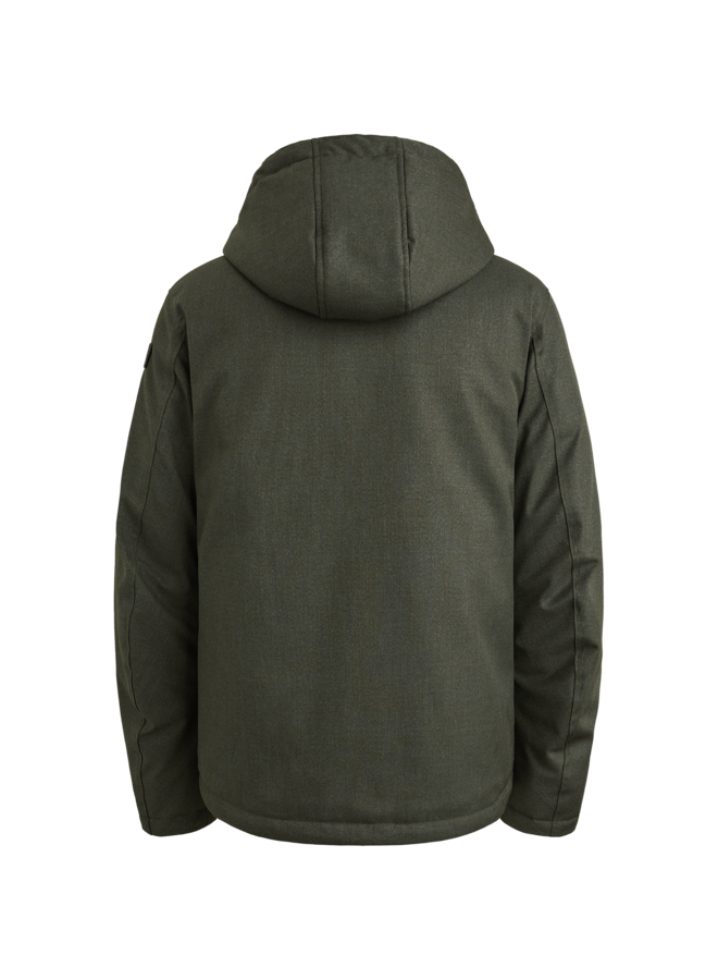 PJA2508106 6425 PME Legend Semi long jacket STRATOR Melange Twill Climbing Ivy
