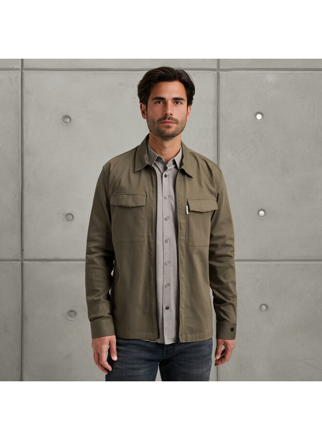 CSI2509234 6444 Cast Iron Long Sleeve Shirt Tech Stretch Crocodile