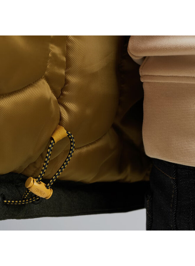 PJA2508106 6425 PME Legend Semi long jacket STRATOR Melange Twill Climbing Ivy