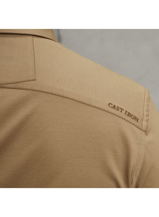 CSI2509220 7146 Cast Iron Long Sleeve Shirt Twill Jersey 2 tone Crockery