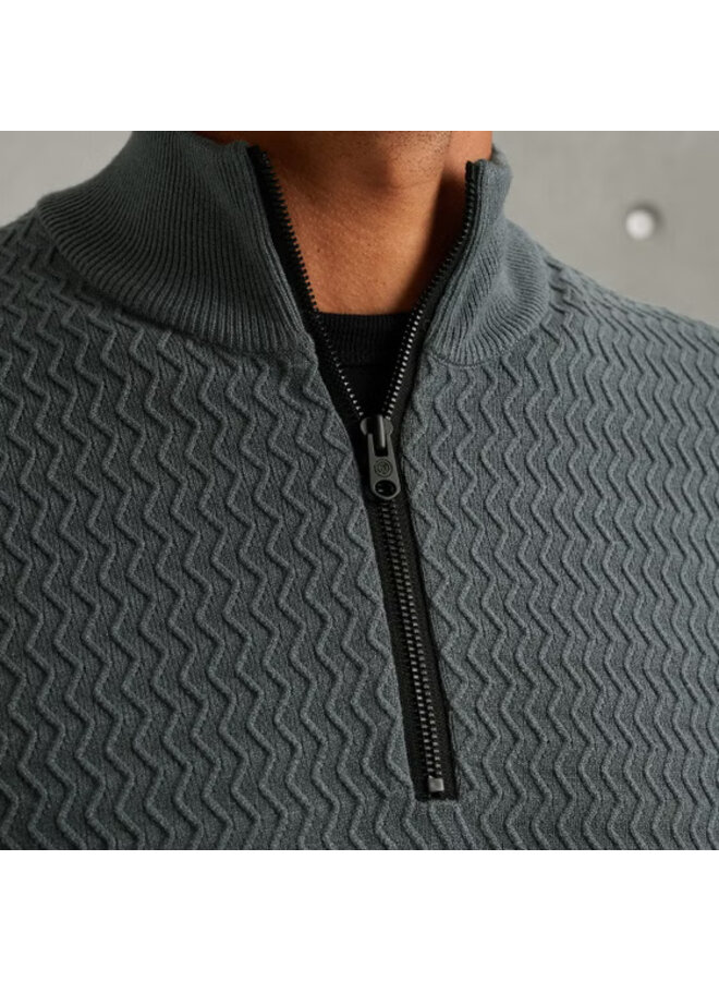 CKW2509330 9096 Cast Iron Half zip collar ecovero Stormy Weather