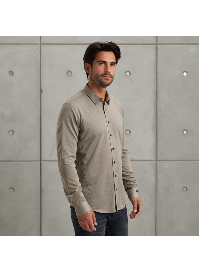 CSI2509223 6444 Cast Iron LONG SLEEVE SHIRT Tec Jersey Light Crocodile