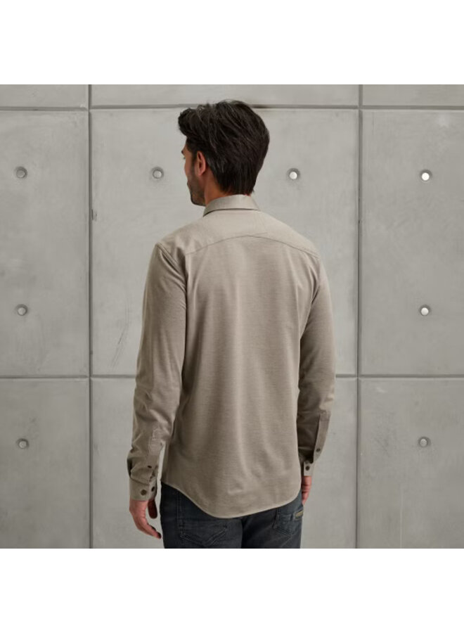 CSI2509223 6444 Cast Iron LONG SLEEVE SHIRT Tec Jersey Light Crocodile