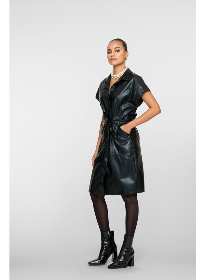 57500-10 999 Geisha Dress PU black