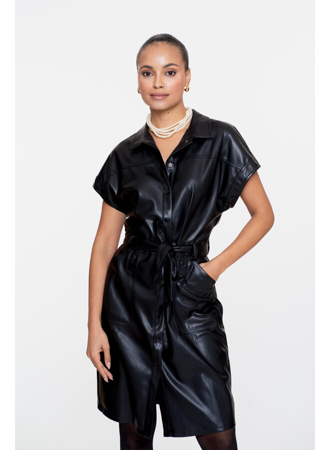 57500-10 999 Geisha Dress PU black