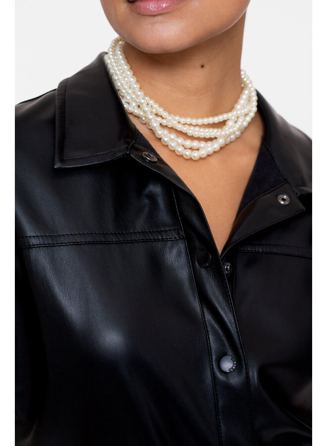 57500-10 999 Geisha Dress PU black