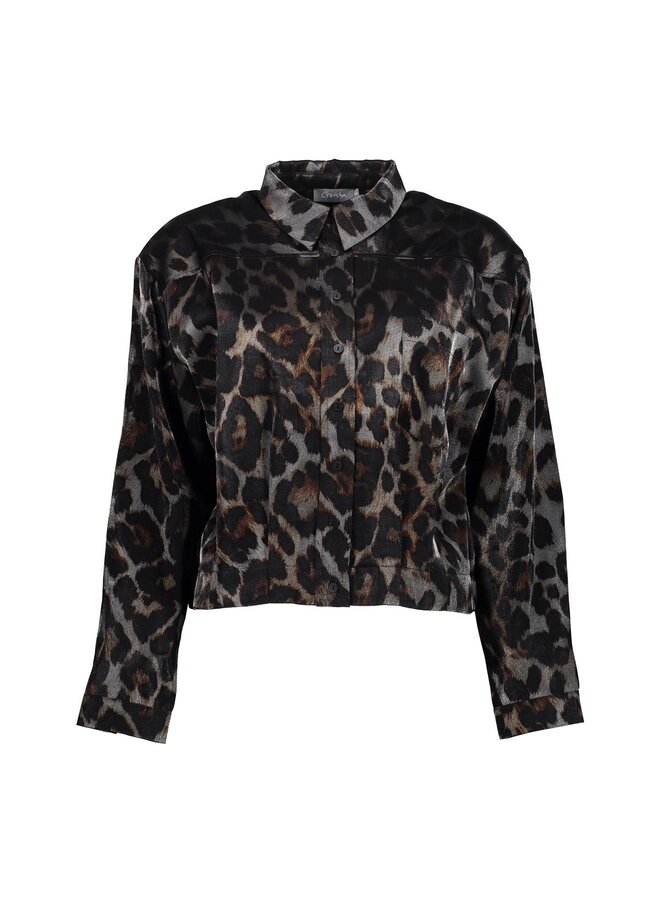 55723-20 925 Geisha Jacket animal  grey/bronze