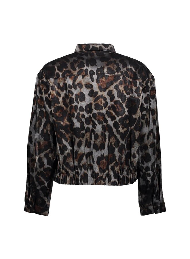 55723-20 925 Geisha Jacket animal  grey/bronze