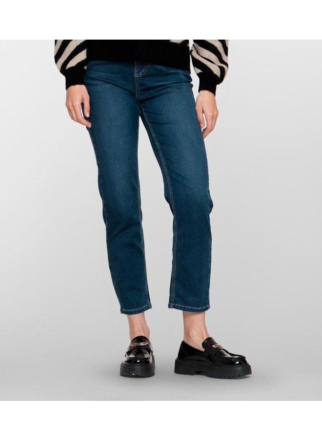 51542-10 811 Geisha Jeans straight stonewash denim