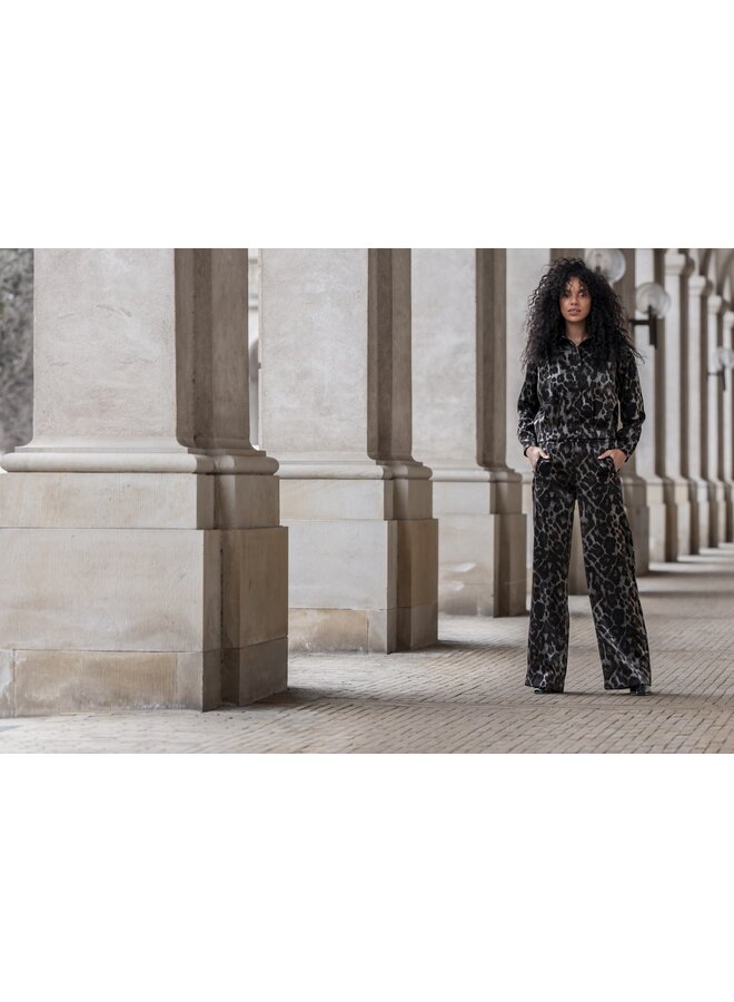 55723-20 925 Geisha Jacket animal  grey/bronze