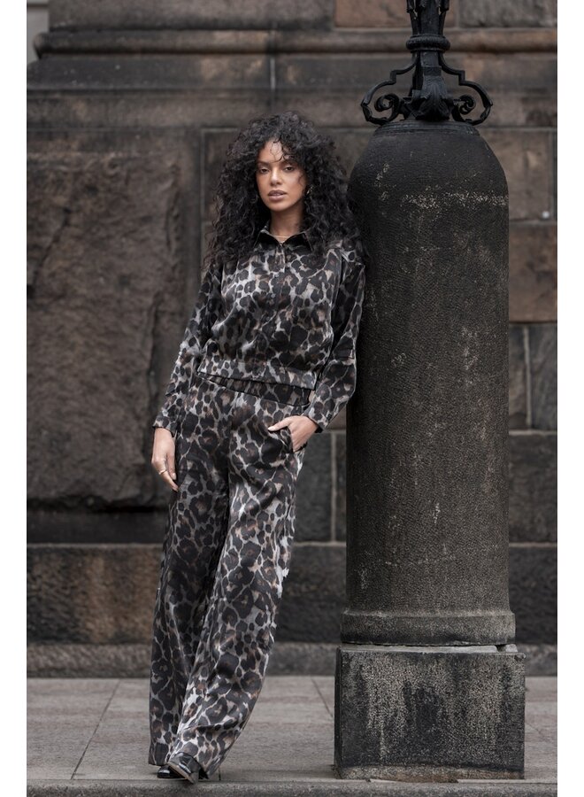 55723-20 925 Geisha Jacket animal  grey/bronze