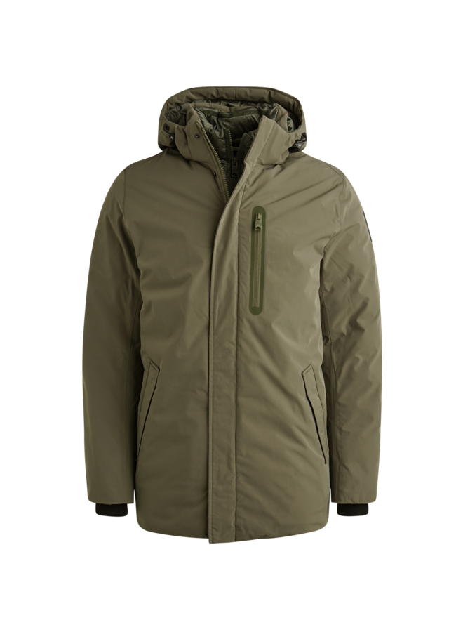 VJA2509176 6414 Vanguard Semi long jacket V-COAT DOUBLE Spundrop Dusty Olive