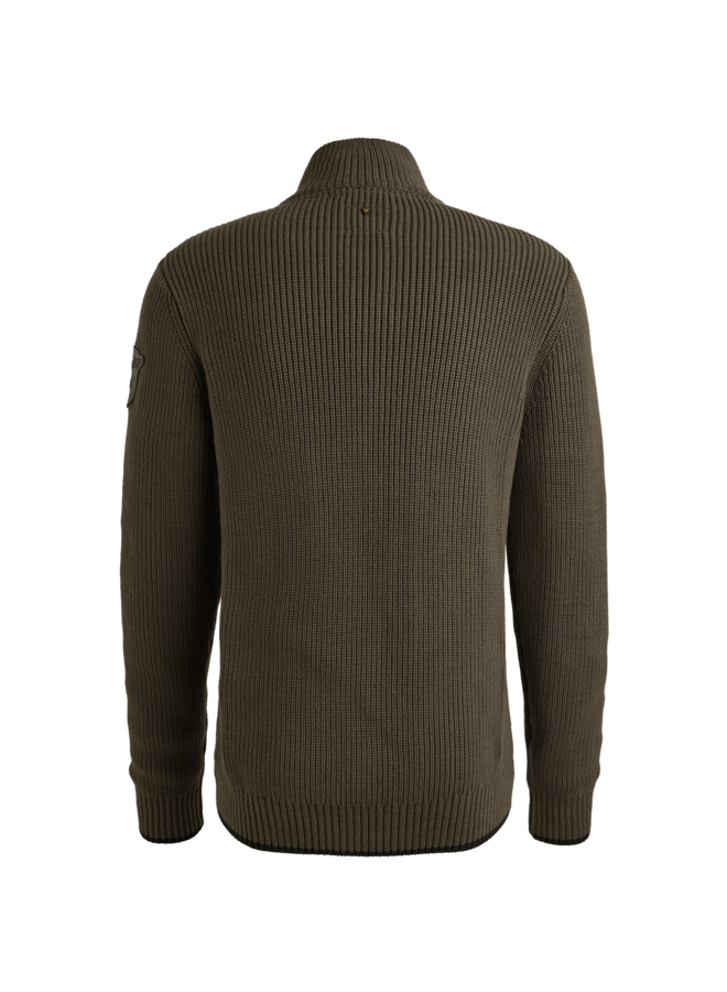 PKW2509324 8039 PME Legend Half zip collar cotton mix yarn Beluga