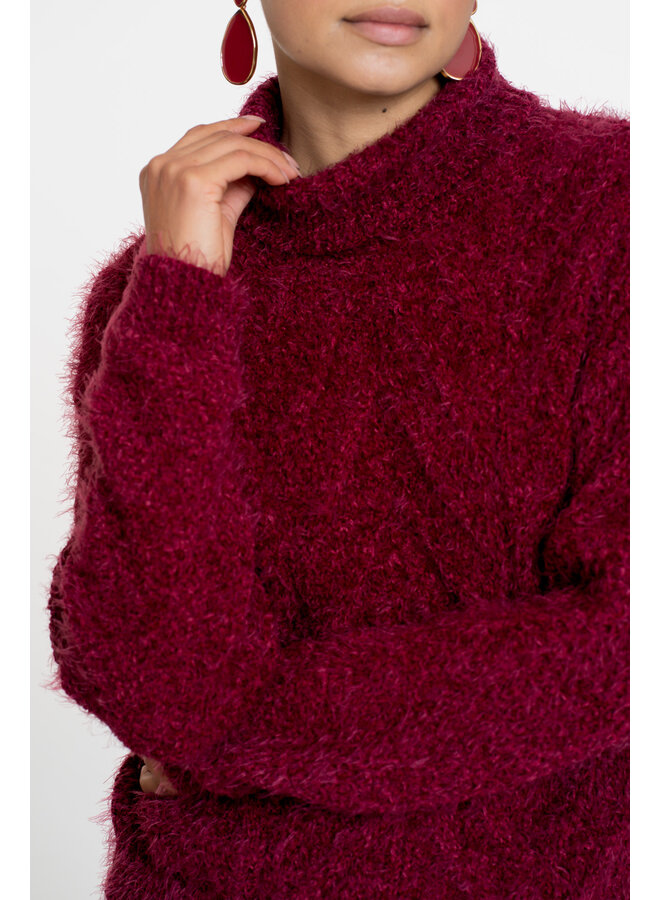 54515-10 480 Geisha Pullover burgundy