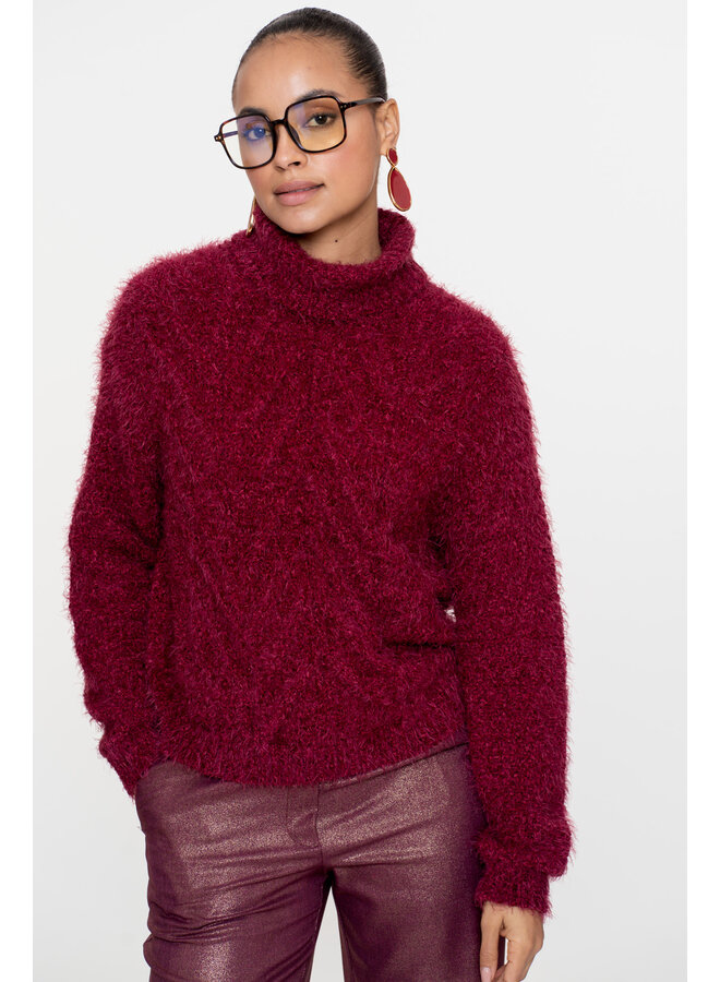 54515-10 480 Geisha Pullover burgundy