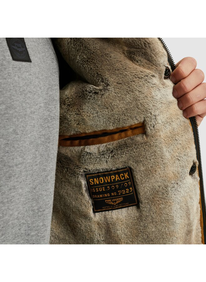 PJA2509109 5281 PME Legend Semi long jacket SNOWPACK Micro ripstop Salute