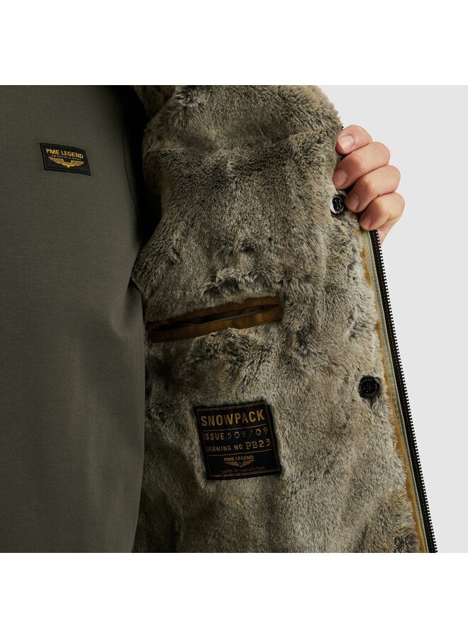 PJA2509109 8011 PME Legend Semi long jacket SNOWPACK Micro ripstop Seneca Rock