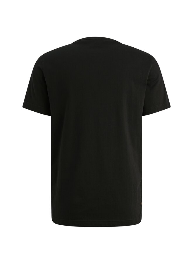 PTSS2510523 999 PME Legend Short sleeve r-neck single jersey Black