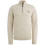 PKW2510314 910 PME Legend Half zip collar soft blend Bone White Melee