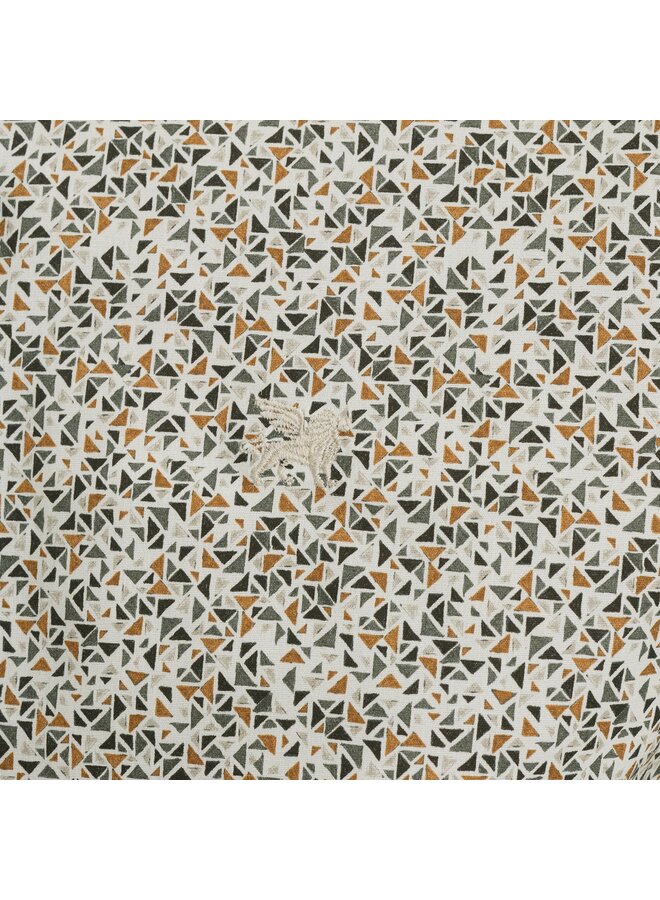 VSI2510252 7004 Vanguard LONG SLEEVE SHIRT Print on Poplin stretch Cloud Dancer