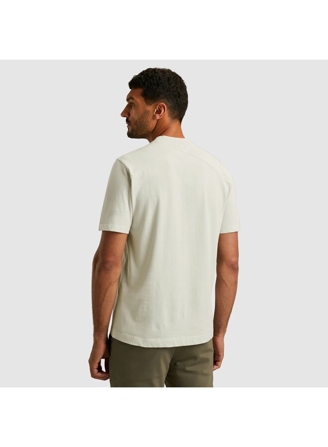 CTSS2510575 9001 Cast Iron Short sleeve r-neck regular fit single jersey Vaporous Gray