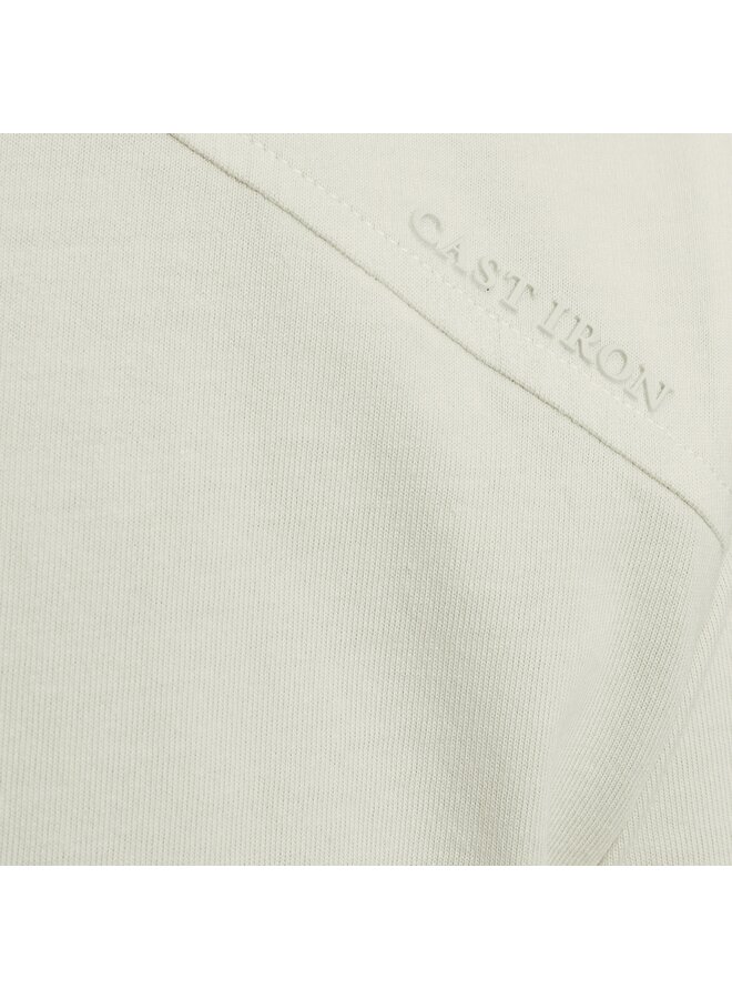 CTSS2510575 9001 Cast Iron Short sleeve r-neck regular fit single jersey Vaporous Gray