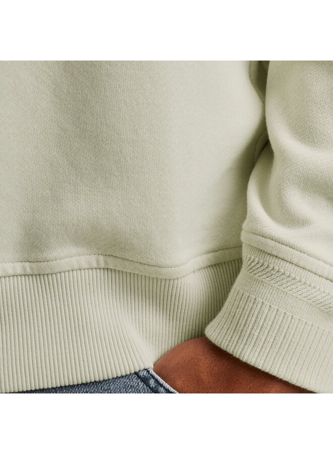 CSW2510448 9001 Cast Iron Long sleeve r-neck regular fit twill Vaporous Gray