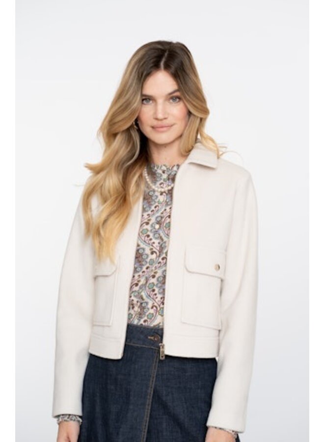 53637-20 625 Geisha Blouse print blue/wool white