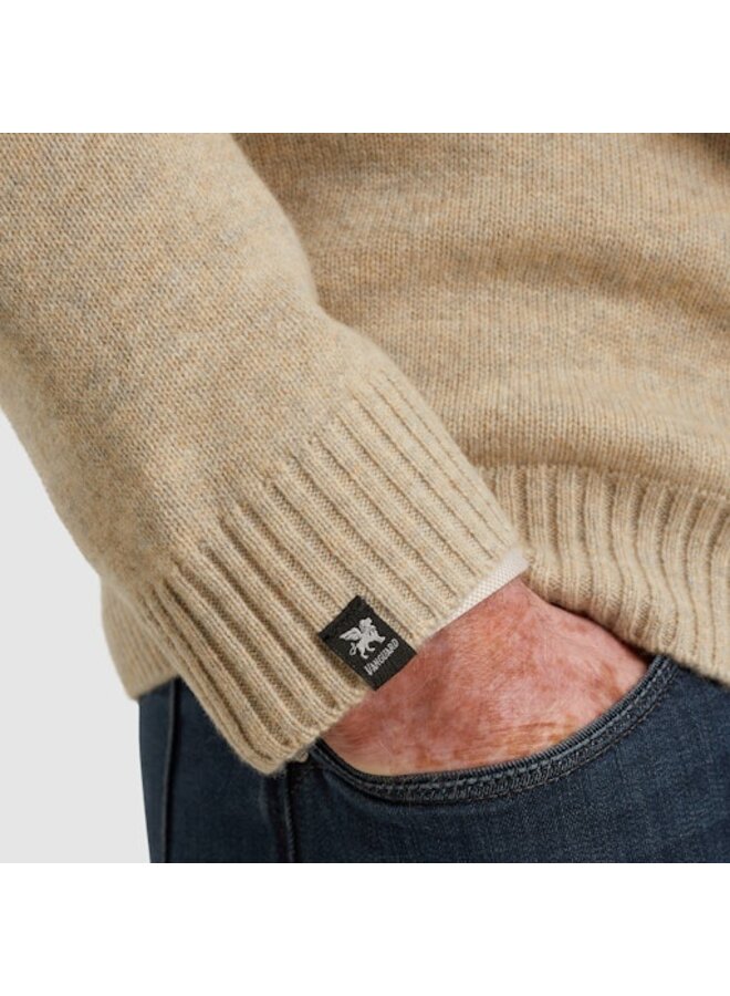 VKC2509372 7144 Vanguard Button jacket wool White Pepper