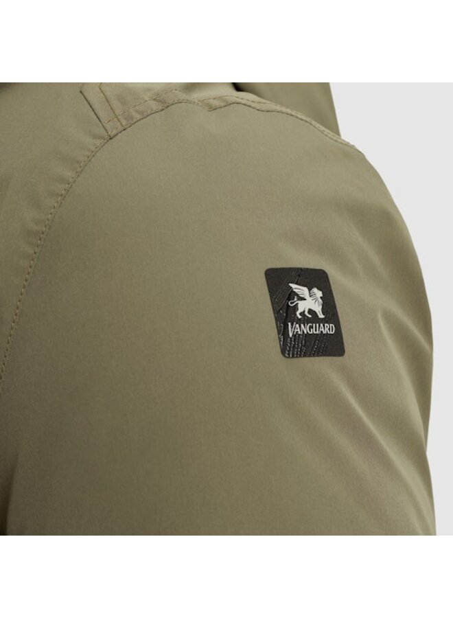 VJA2509176 6414 Vanguard Semi long jacket V-COAT DOUBLE Spundrop Dusty Olive