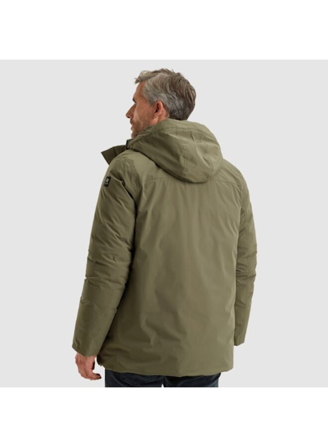 VJA2509176 6414 Vanguard Semi long jacket V-COAT DOUBLE Spundrop Dusty Olive