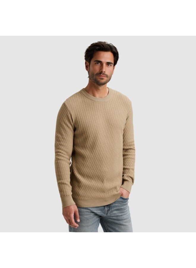 CKW2509314 7146 Cast Iron Crewneck regular fit cotton stretch structure Crockery