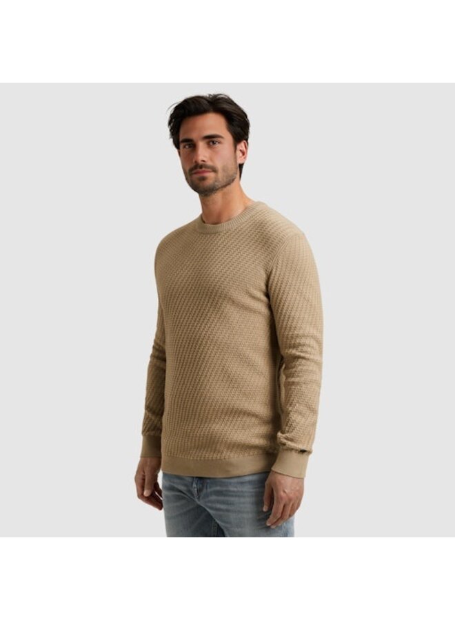 CKW2509314 7146 Cast Iron Crewneck regular fit cotton stretch structure Crockery