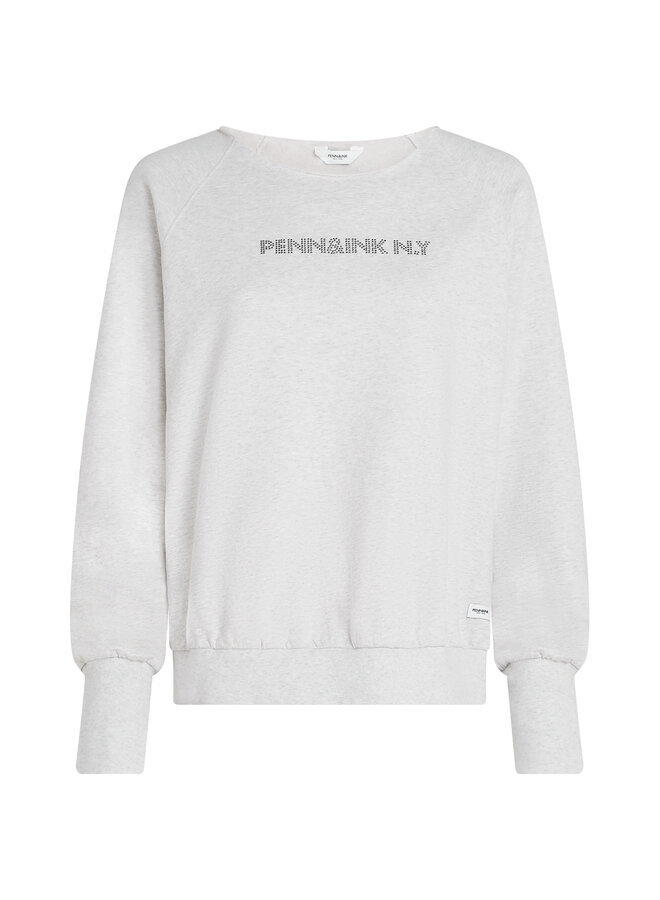 W25F1753LTD-M 83m Penn & Ink Sweater melange print grey mel.