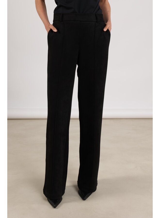 NKF09054 999 Nukus Jill Pants Suedine Black