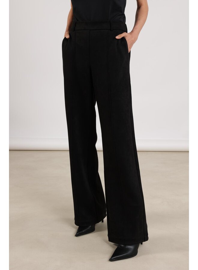 NKF09054 999 Nukus Jill Pants Suedine Black