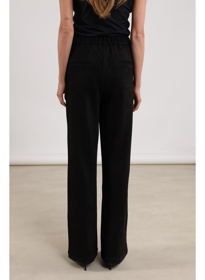 NKF09054 999 Nukus Jill Pants Suedine Black