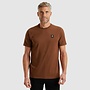 VTSS2510500 8297 Vanguard Short sleeve r-neck cotton elastan jersey Cambridge Brown