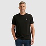 VTSS2510500 999 Vanguard Short sleeve r-neck cotton elastan jersey Black