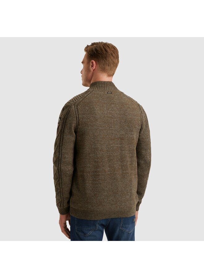 VKC2509382 8015 Vanguard Zip jacket wool blend Lead Gray