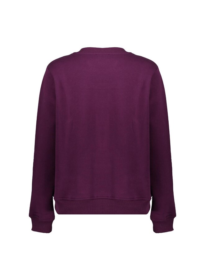 52891-24 380 Geisha Sweater tous les matins purple/orange
