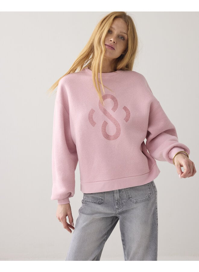 3s5212-30413 523 Summum Jersey Soft sweat Rose Quartz