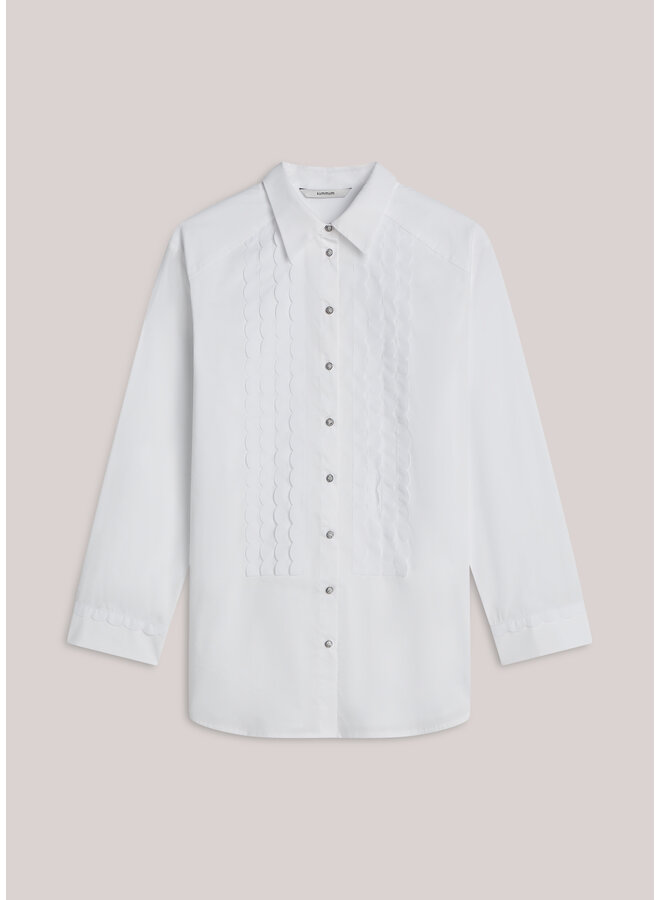 2s3372-12321 110 Summum Blouse Party poplin White