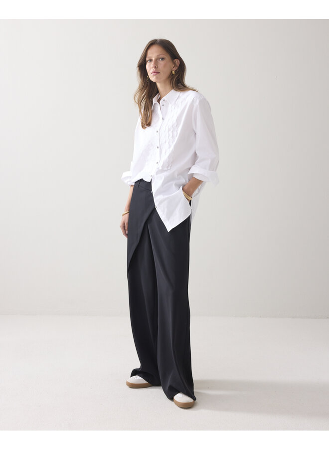 2s3372-12321 110 Summum Blouse Party poplin White