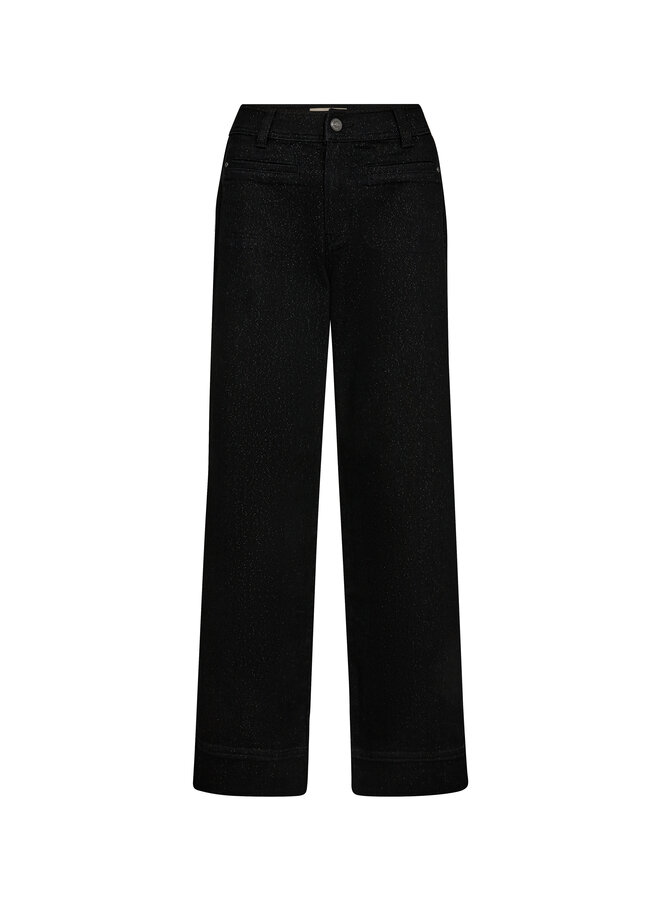 175840 801 Mos Mosh MMSoey Shimmer Jeans Black Regular