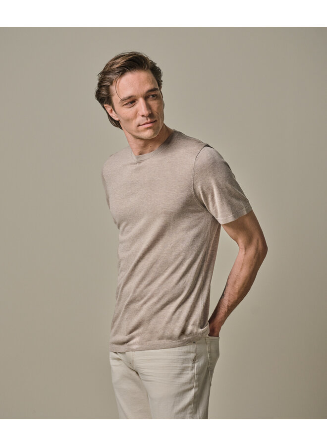 PPWT30001C Prufuomo T-Shirt crew neck SS Beige