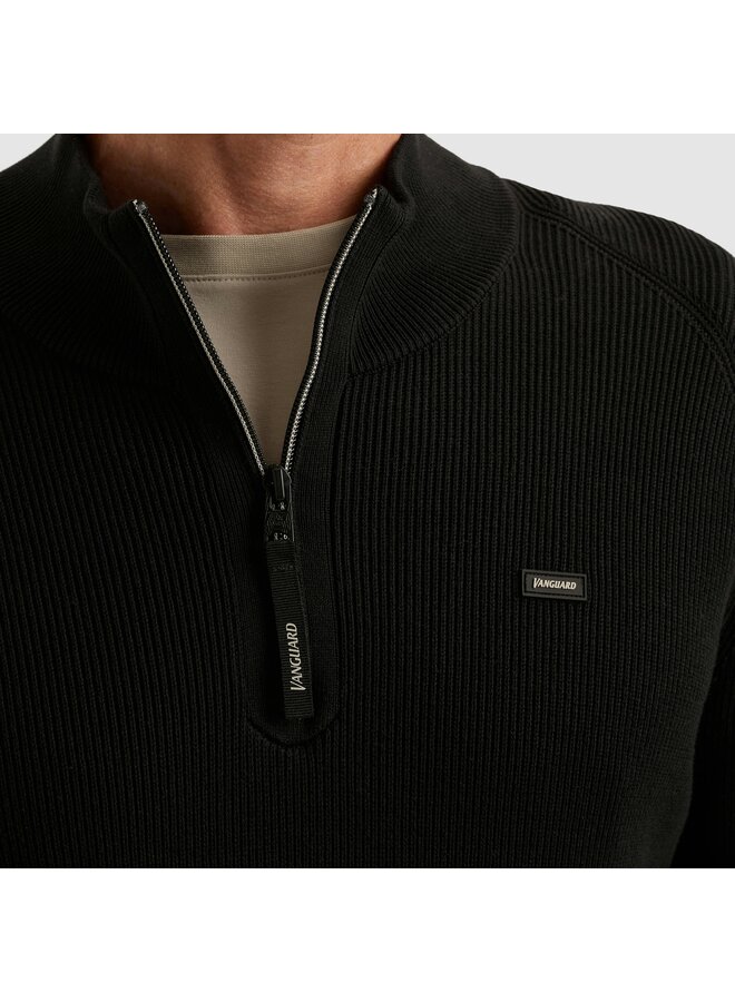VKW2510332 9161 Vanguard Half zip collar gentleman's deal cotton modal Chimera