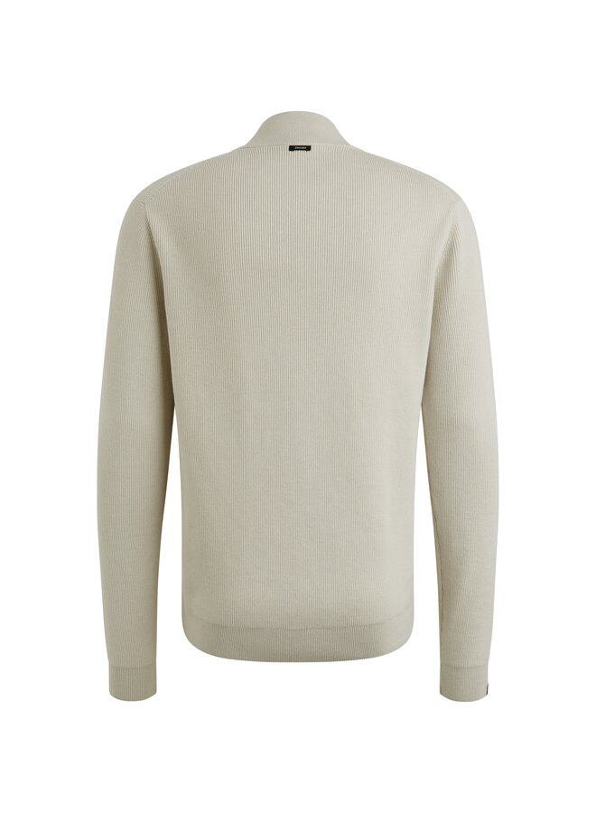 VKW2510332 7074 Vanguard Half zip collar gentleman's deal cotton modal Silver Lining