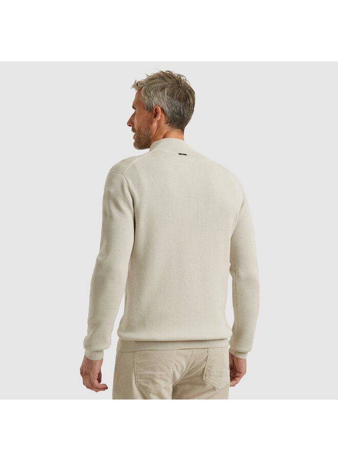 VKW2510332 7074 Vanguard Half zip collar gentleman's deal cotton modal Silver Lining